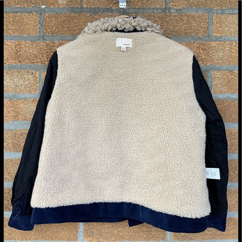 Anthropologie The Korner corduroy sherpa jacket small - Picture 13 of 13